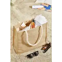 کیف ساحلی طناب گرد حصیری Serstil