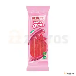 پاستیل شیاری ببتو مدل Crazy Strawberry وزن 180 گرم