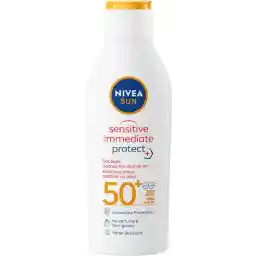 NIVEA SUN Sensitive Immediate Protect Zonnebrand Melk SPF 50+ - 200 ml