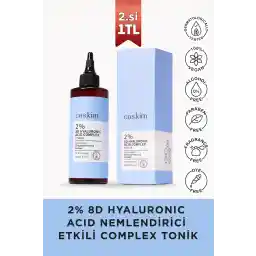 Cos.kim 8 انواع تونیک مرطوب کننده هیالورونیک اسید | تونر کمپلکس هیالورونیک اسید 2% 8d 250 میلی لیتر