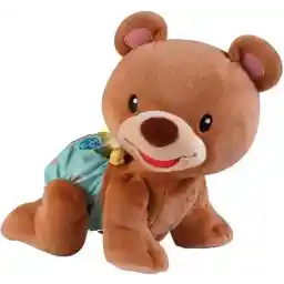 VTech Baby Crawling & Learn Baby Bear - اسباب بازی تعاملی - اسباب بازی نوازشگر - برای پسران و دختران - از 9 تا 36 ماه