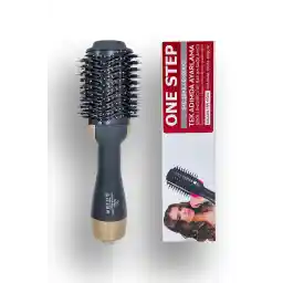 حالت دهنده و صاف کننده مو تک مرحله ای شانه سشوار مدل جدید رنگ طلایی