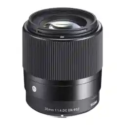 لنز سیگما دست دوم Sigma 30mm f/1.4 DC DN Contemporary for Sony E (جعبه دارد)