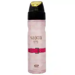 عطر جیبی زنانه عماد آرا مدل Saga Pink حجم 30 میل