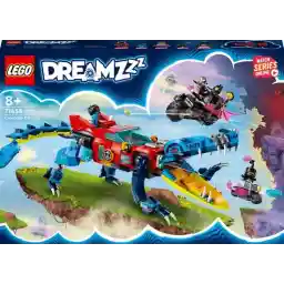 مجموعه ماشین اسباب بازی ماشین کروکودیل LEGO DREAMZzz یا کامیون هیولا - 71458