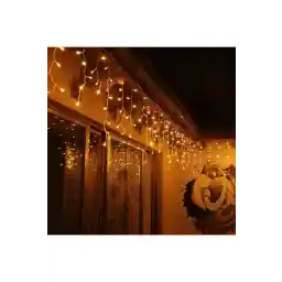 ROBEVE 8 لامپ آویز LED حاشیه ای کاربردی LED زینتی ال ای دی قابل اتصال چراغ کریسمس چراغ پری (4 متری)