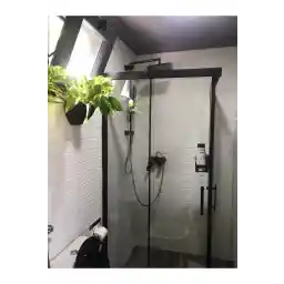 دیوارهای رنگارنگ Nw63 کاغذ دیواری پانل دیواری حمام با پشتی چسب آجری سفید ساده و قابل پاک شدن