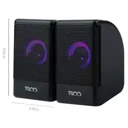 اسپیکر دوتکه لپ تاپ تسکو TS 2058 TSCO TS 2058 Desktop Speaker