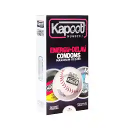 کاندوم تاخیری کاپوت مدل Energy Delay بسته 12 عددی