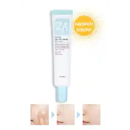 کرم ضد آفتاب معدنی حاوی روی میشا SPF50+/PA++++ 40 گرم کرم ضد آفتاب سیکاتیو زینک APIEU SPF50+/PA++++