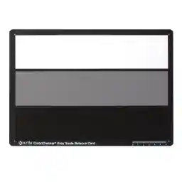 کارت خاکستری ایکس رایت X-Rite Gray Scale Balance Card 3 Step