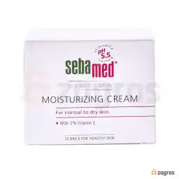 کرم مرطوب کننده سبامد مناسب پوست نرمال تا خشک 75 میل