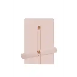 تشک لاستیکی طبیعی 5 میلی متری فوق العاده بدون لغزش پیلاتس پیلاتس صورتی نرم طراحی شده است.