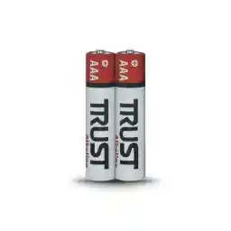 باتری Trust آلکالاین نیم قلمی دوتایی 3A Alkaline battery