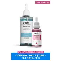 ست مراقبت از جوش سر سیاه Garish و سفت کننده منافذ