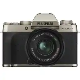دوربین بدون آینه فوجی FUJIFILM X-T200 Mirrorless Camera kit 15-45mm Gold