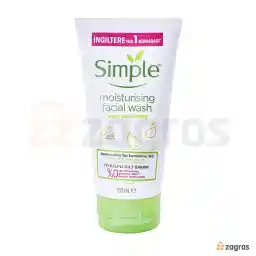 ژل شستشوی صورت مرطوب کننده سیمپل مناسب انواع پوست 150 میل