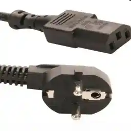 کابل برق سه پین منبع تغذیه کامپیوتر دی-نت طول 3 متر D-net 3-Pin Power Cable 3m