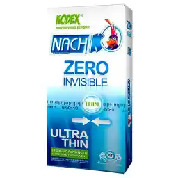 کاندوم نازک مدل Zero Invisible کدکس بسته 12 عددی