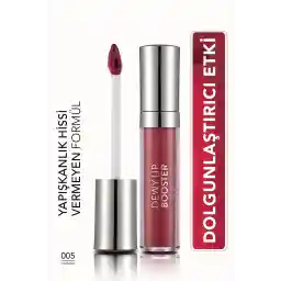 Flormar Plumping Lipgloss (DONKER ROZE) - Dewy Lip Booster - 005 Vintage - 8690604619078