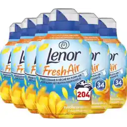 Lenor Fresh Air Sun Rays - نرم کننده پارچه - 6 x 34 Washes Pack Value