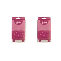 چسب زخم پنبه ریز مدل ROUND PLASTER مجموعه 2 عددی