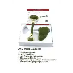 ست ماساژ غلتکی و ست ماساژ پای کلاغی گوا شا از سنگ های قیمتی عثمانی دارای گواهینامه درجه 1