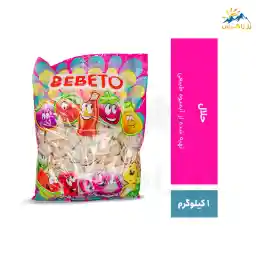 پاستیل نواری دو رنگ ببتو 1000 گرم