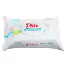 دستمال مرطوب کودک و نوزاد پینو بیبی مدل Anti-bacterial بسته 120 عددی