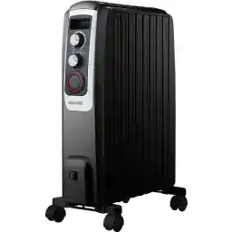 رادیاتور روغن آرونیک - بخاری برقی - ترموستات - تایمر - 3 تنظیم - تا 2000 وات - مشکی