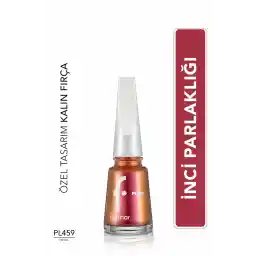 لاک ناخن براق مرواریدی فلورمار (نارنجی) - مینای ناخن مرواریدی - Pl459 Frolic - 8682536035668