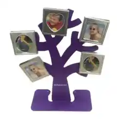 استند عکس پولاروید مدل درختی polaroid photo stand purple