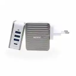 شارژر USB و Type C نیتو (4 پورت) مدل NT-TC19