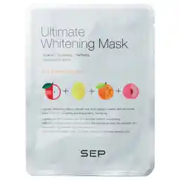 ماسک ورقه ای روشن کننده سپ حاوی کمپلکس عصاره های میوه ای