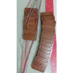 آتلیه MaDe Multiplier & Weaving Card Mdf نشکن مقاوم در برابر پارگی 7*7 سانتی متر 20 تایی