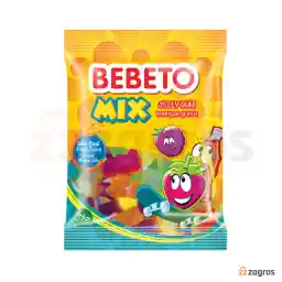 پاستیل ببتو با طرح میکس وزن 80 گرم