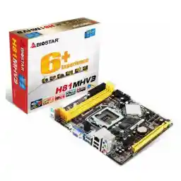 مادربورد بایوستار مدل H81MHV3 Biostar H81MHV3 LGA 1150 Motherboard