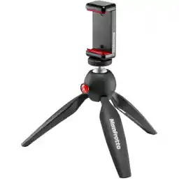 سه پایه مانفروتو Manfrotto pixi mini Tripod Black+Phone Clamp