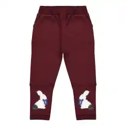 شلوار دخترانه زانتوس مدل 99358-70-رنگ زرشکی