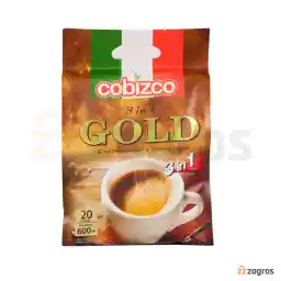 کافی میکس گلد 3 در 1 کوبیزکو بسته 20 عددی