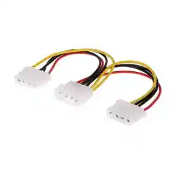 کابل تبدیل 1 به 2 برق پاور IDE 1x2 Male To Female IDE Power Cable