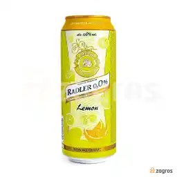 ماءالشعیر بدون الکل با طعم لیمو زاهرینگر Zahringer حجم 500 میل