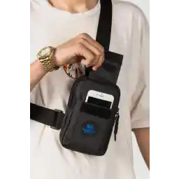 لوازم جانبی جدید POLO Newish Yuppy Club Unisex کتانی کمر و شانه ضربدری همراه با محفظه تلفن کیف بادی مسافرتی روزانه