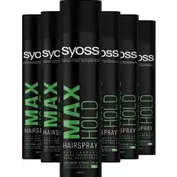 اسپری موی SYOSS Styling Max Hold 6x400ml - بسته بندی فله