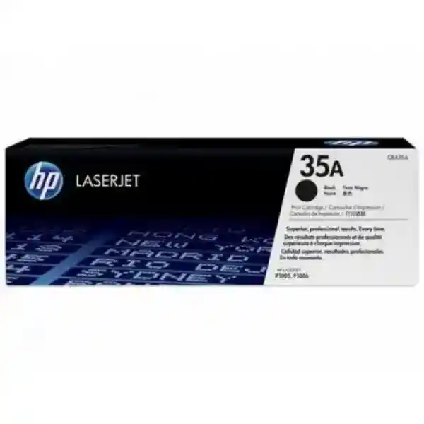 تونر طرح مشکی اچ پی مدل 35A HP 35A Black Toner