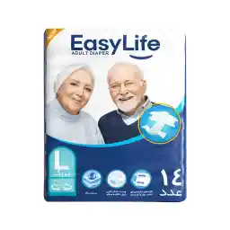 پوشک بزرگسالان ایزی لایف سایز بزرگ بسته 14 عددی