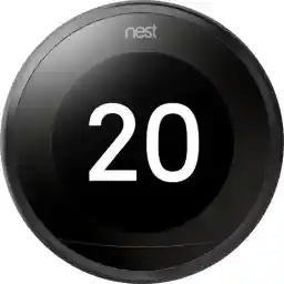 ترموستات یادگیری Google Nest - ترموستات هوشمند - مشکی