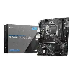 مادربرد ام اس آی مدل PRO H610M-G DDR4 MSI PRO H610M-G DDR4 LGA1700 12th Gen mATX Motherboard