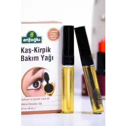 روغن مراقبت از مژه ابرو Arifoğlu 10 میلی لیتر + 10 میلی لیتر - حاوی روغن آرگان و ویتامین E طبیعی