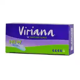 تامپون ویریانا مدل Super سایز متوسط بسته 16 عددی